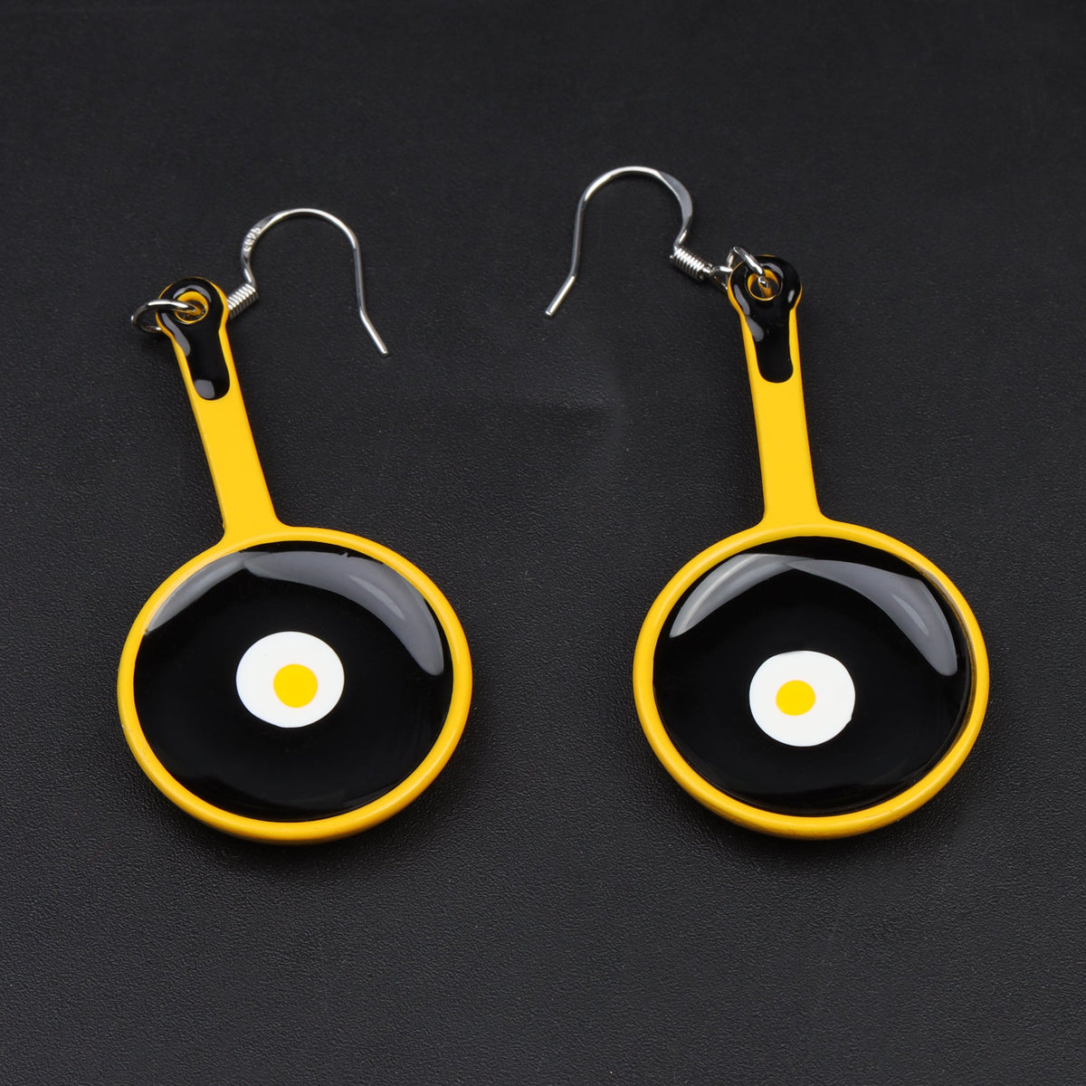 Omlette Pan Earrings