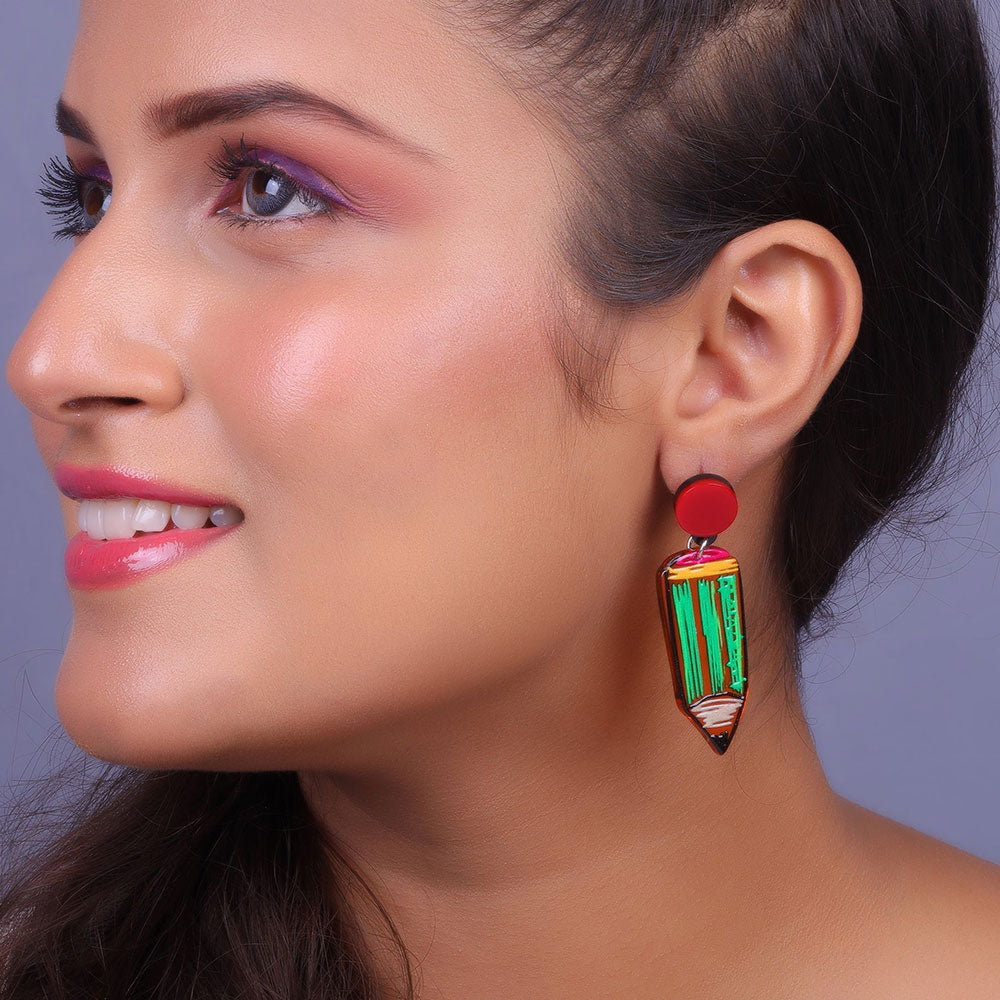 Chotu Pencil Earrings