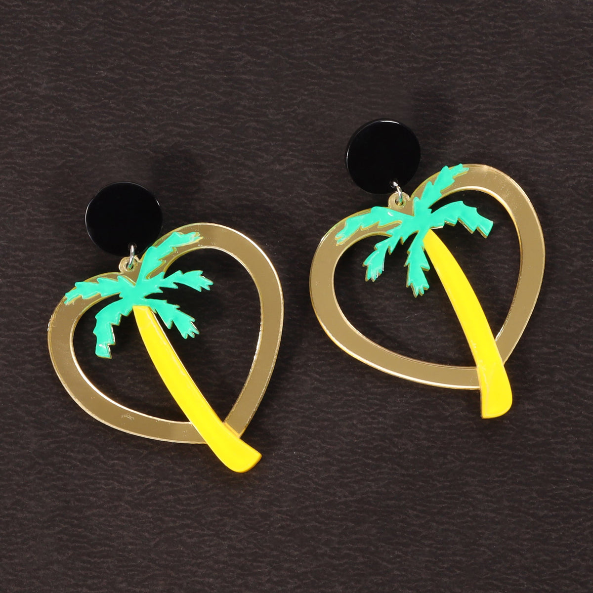 Coconut Tree Earrings