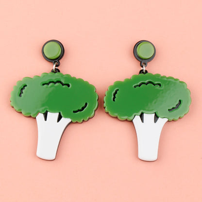 Broccoli Earrings