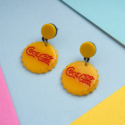 Coca Cola Tu Earrings